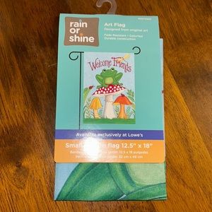 Welcome Friends Yard Flag